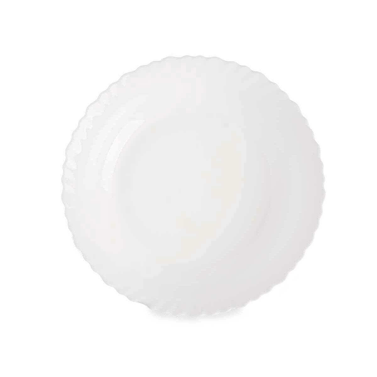 Ensaladera Vivalto Blanco Vidrio opalino 27,5 x 5,5 x 27,5 cm (18 Unidades)