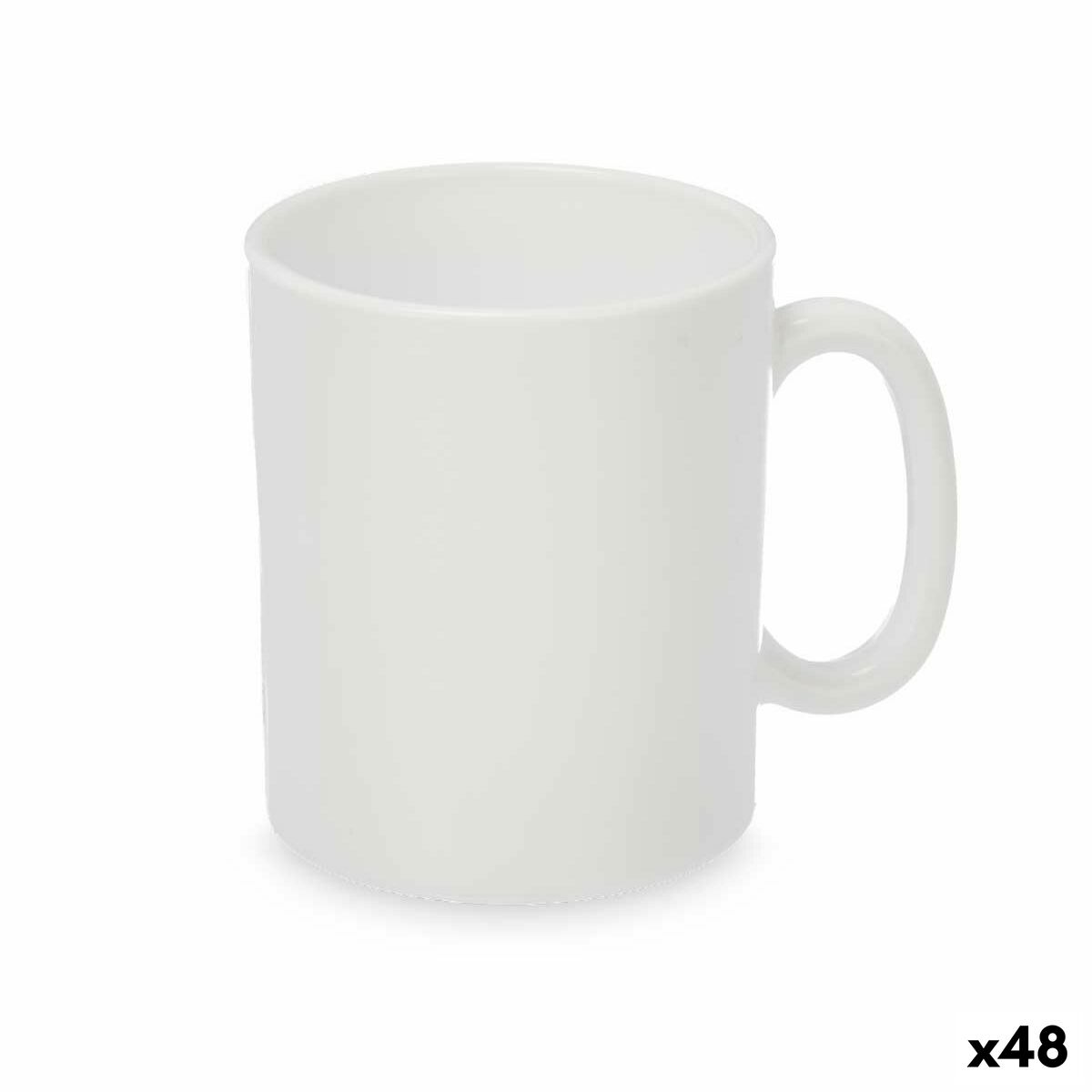 Taza Vivalto Blanco 280 ml (48 Unidades)