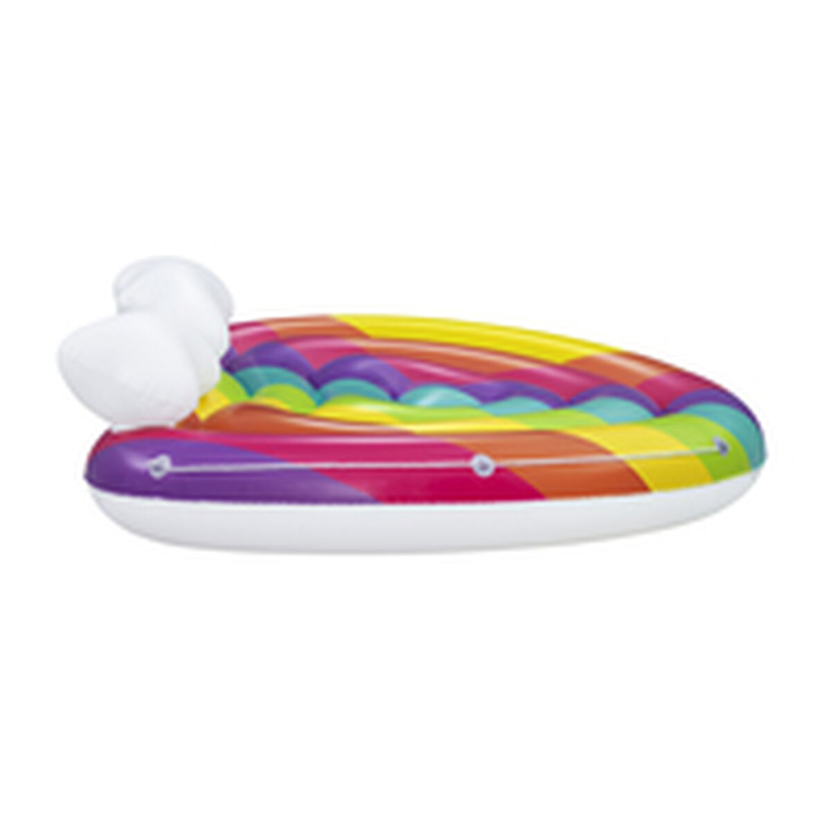 Bestway Isla Flotante Hinchable Arcoiris 175x163 cm Playa y Piscina 43722