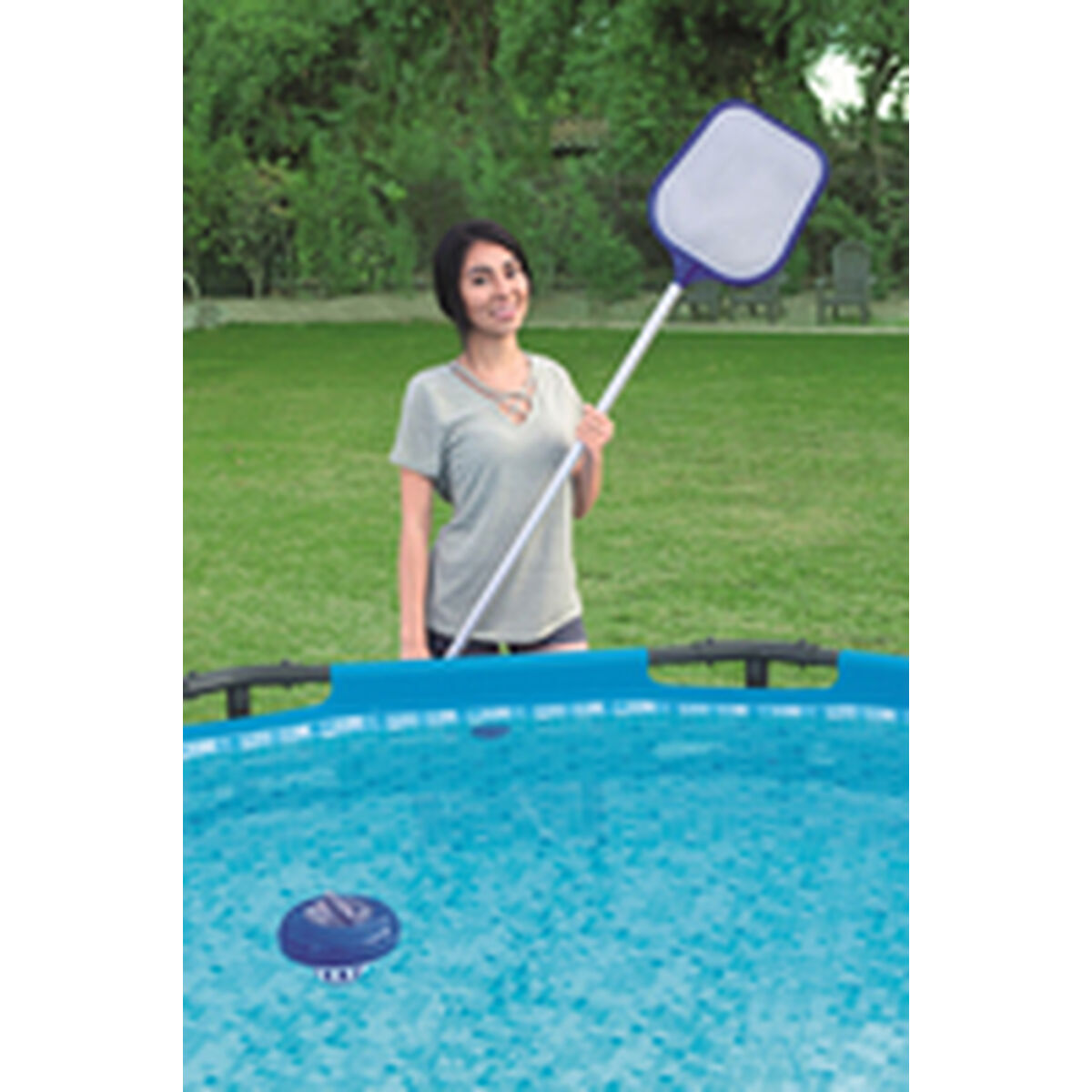 Bestway Kit Mantenimiento Piscina con Accesorios Palo 161 cm Jardin 58195