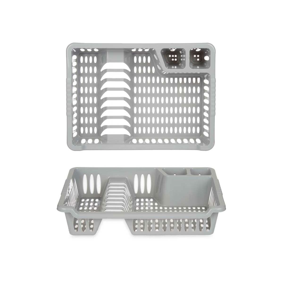 Escurridor para Fregadero Kinvara Plateado 40 x 8 x 29,5 cm (24 Unidades)