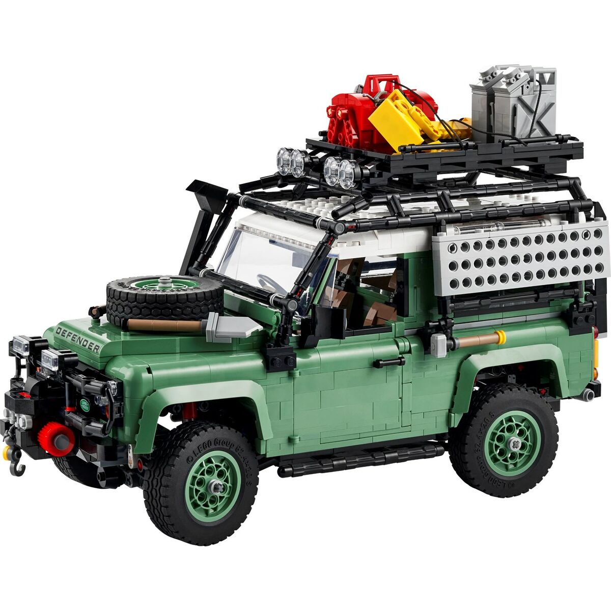 Juego de Construcción Lego LAND ROVER CLASSIC DEFENDER 90 Negro 2336 Piezas