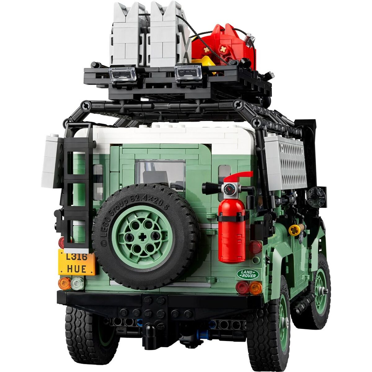 Juego de Construcción Lego LAND ROVER CLASSIC DEFENDER 90 Negro 2336 Piezas