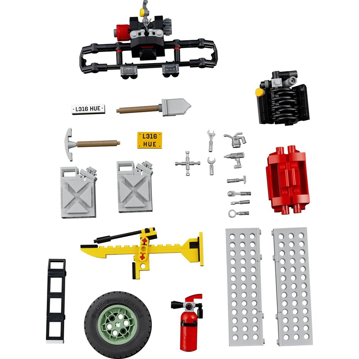 Juego de Construcción Lego LAND ROVER CLASSIC DEFENDER 90 Negro 2336 Piezas