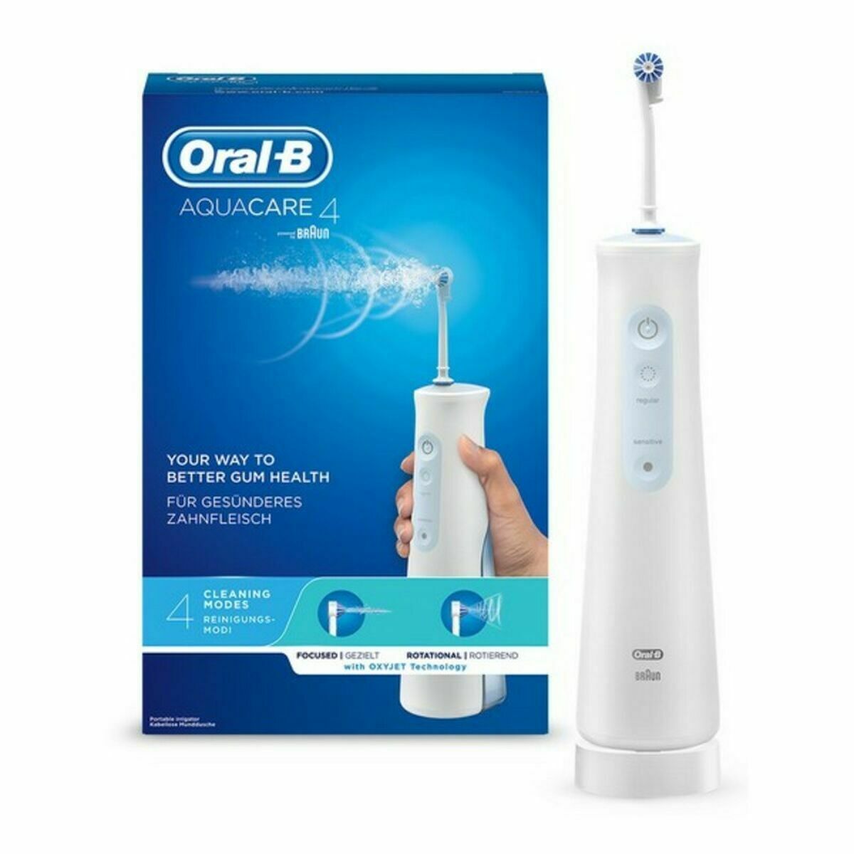 Cepillo de Dientes Eléctrico Oral-B Aquacare 4