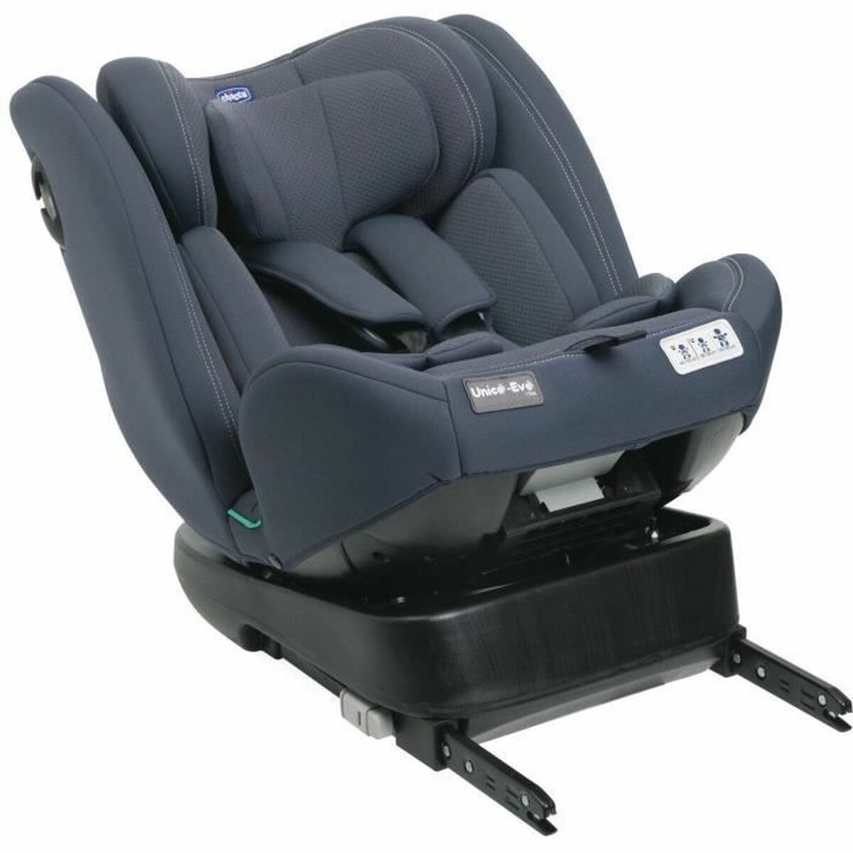 Silla para el Coche Chicco Evo i-Size Azul Gris ECE R129/04