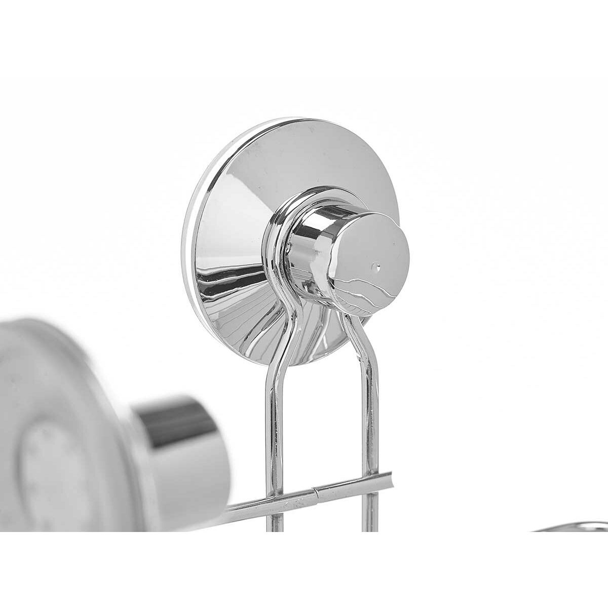 Soporte de Ducha Berilo Metal Acero ABS 26 x 39 x 19 cm (6 Unidades)