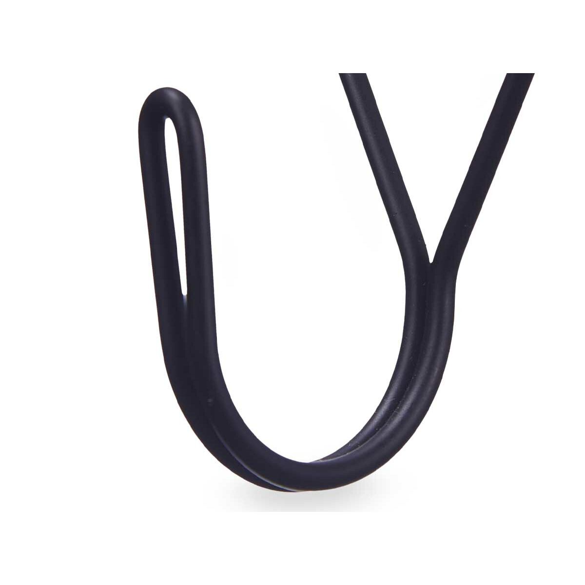 Colgadores Gift Decor Negro Metal Triangular Set 3 Piezas (6 Unidades)