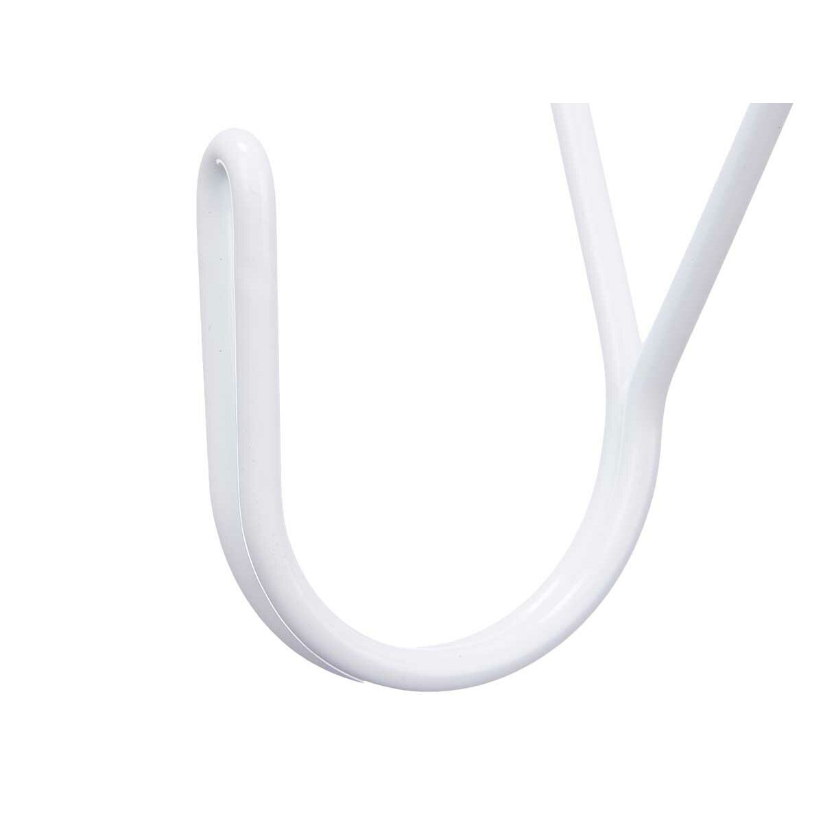 Colgadores Gift Decor Blanco Metal Triangular Set 3 Piezas (6 Unidades)