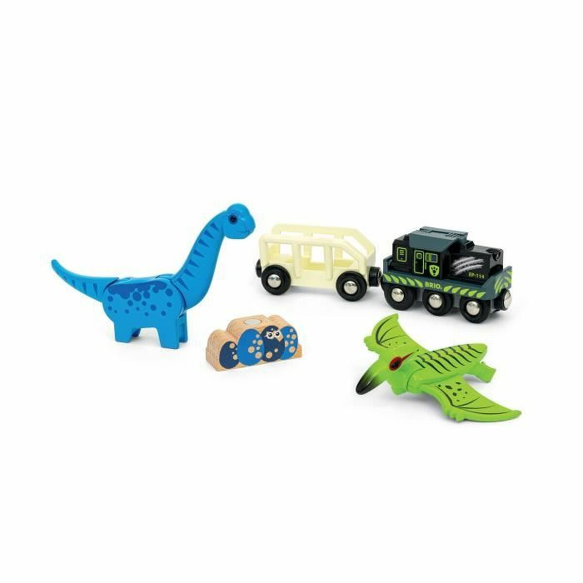 Tren Brio Dinosaur Battery train