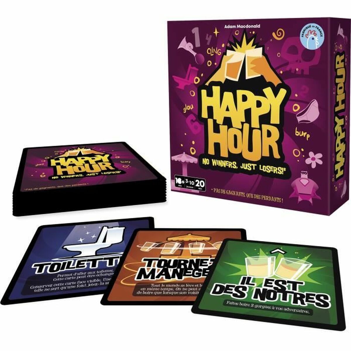 Juego de Mesa Asmodee Happy Hour (FR)
