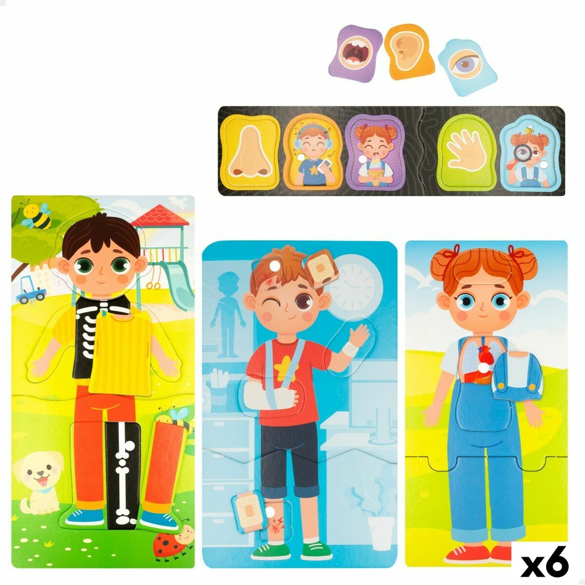 Juego Educativo Lisciani Giochi Baby Doctor 22,5 x 0,5 x 47,5 cm (6 Unidades)