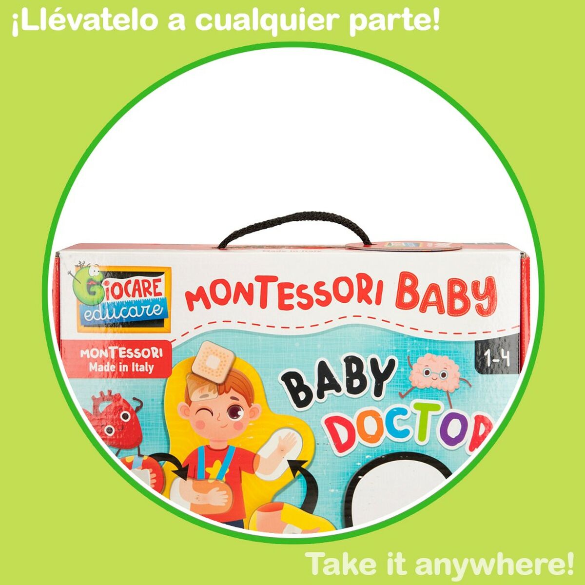 Juego Educativo Lisciani Giochi Baby Doctor 22,5 x 0,5 x 47,5 cm (6 Unidades)