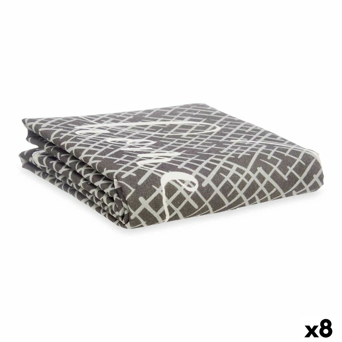 Funda Para Tabla de Planchar Kipit Home sweet home Antracita 140 x 50 cm 24,5 x 35,3 x 5 cm 27 x 5 x 23 cm 23 x 29 x 5 cm (8 Uni