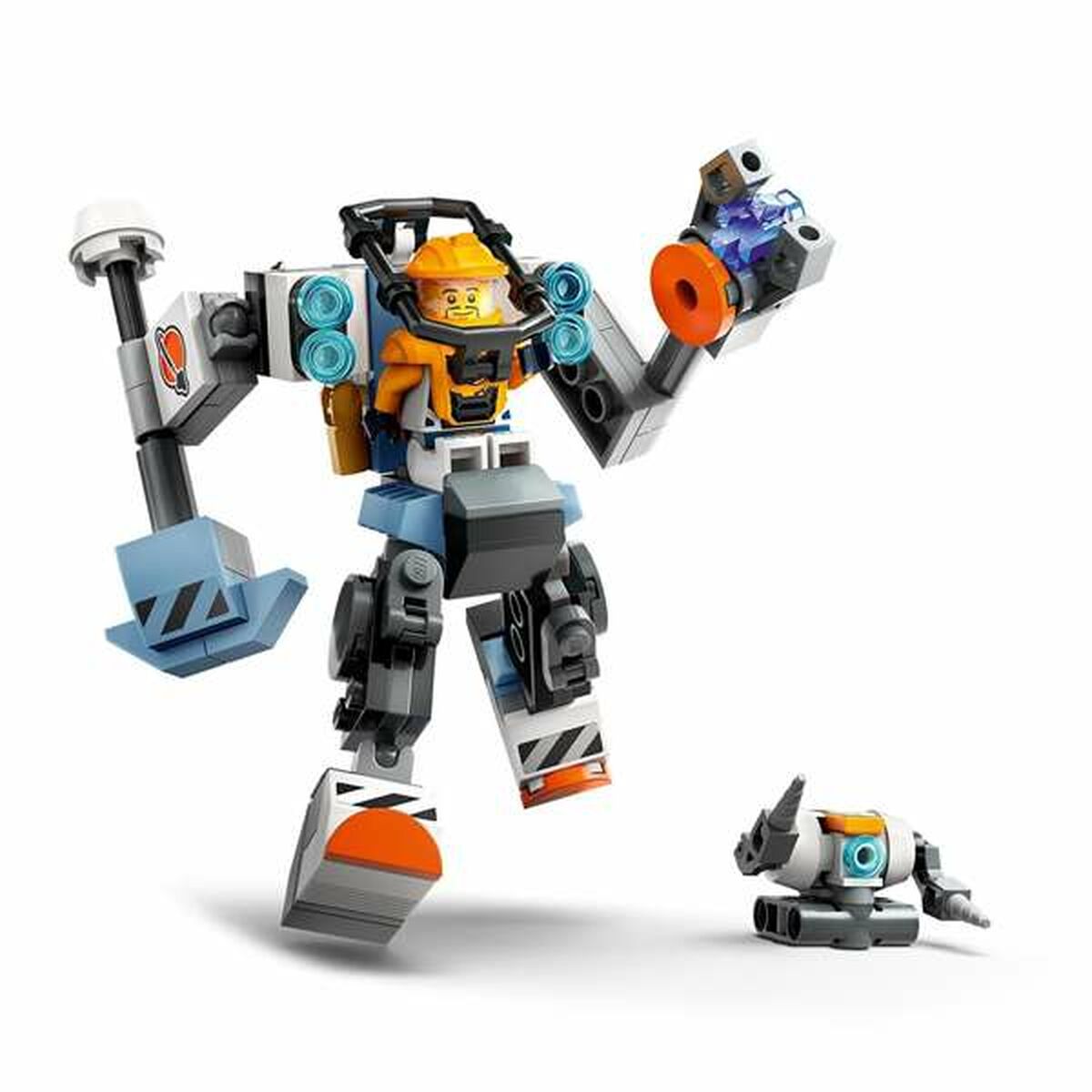 Juego de Construcción Lego City 60428 Space Mecha Multicolor 220 Piezas