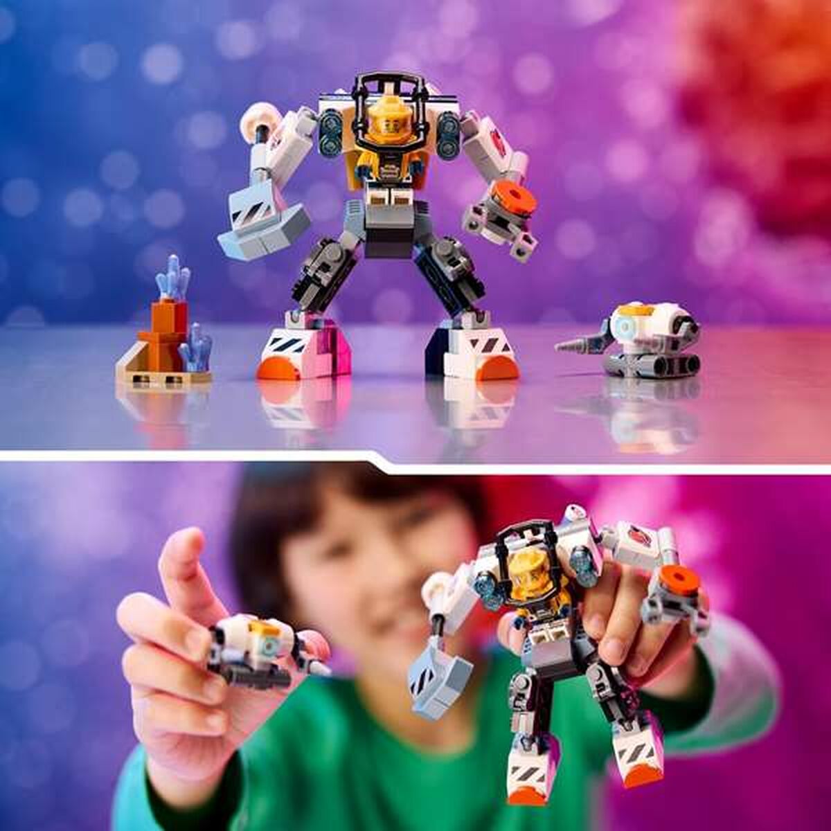 Juego de Construcción Lego City 60428 Space Mecha Multicolor 220 Piezas