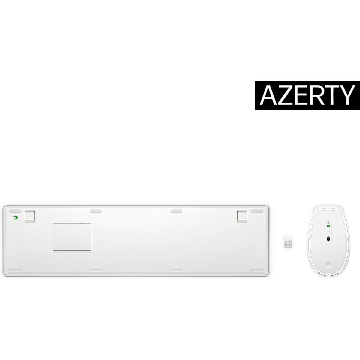 Teclado y Ratón HP 4R016AA Blanco