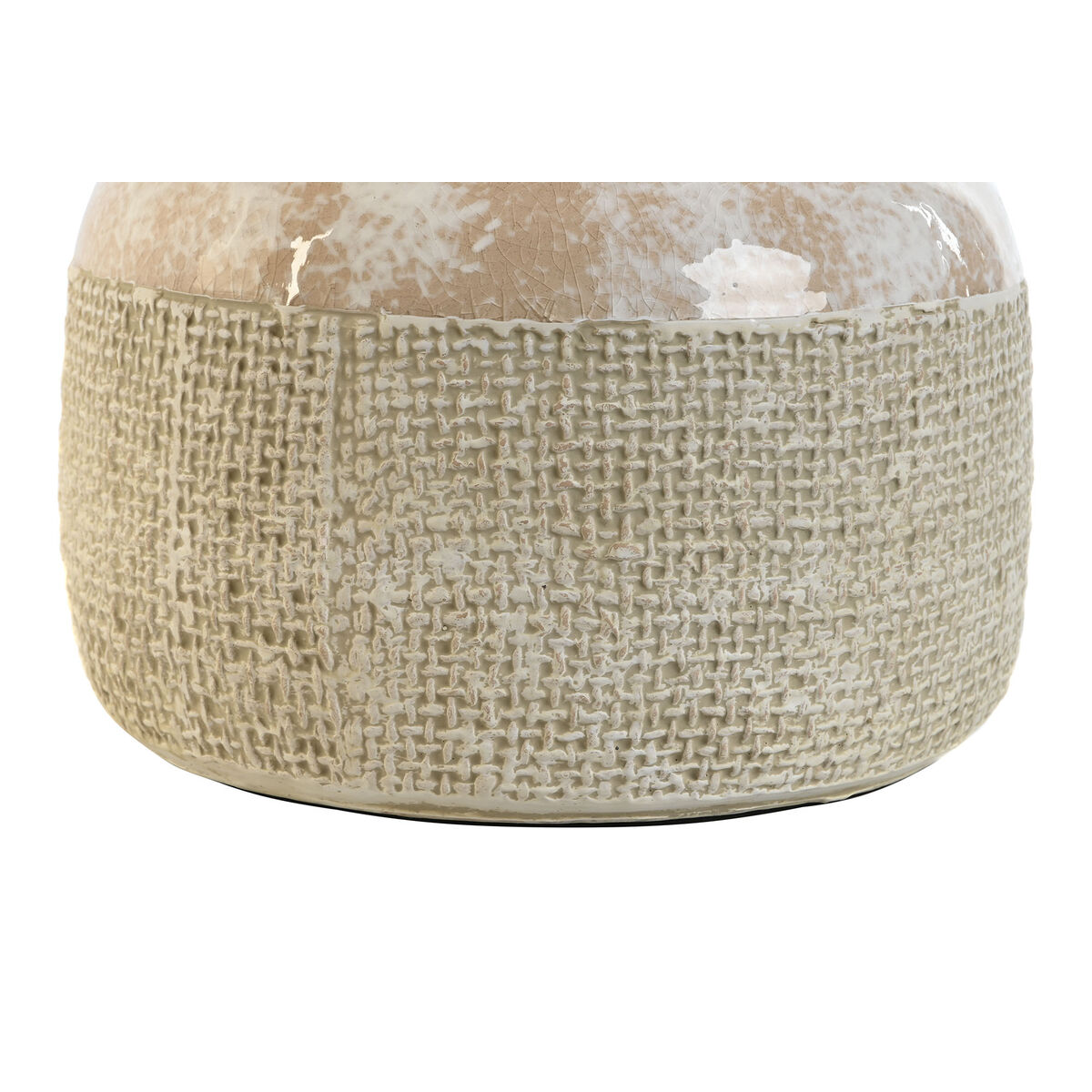 Lámpara de mesa Home ESPRIT Marrón Beige Gres 50 W 220 V 30 x 30 x 44 cm