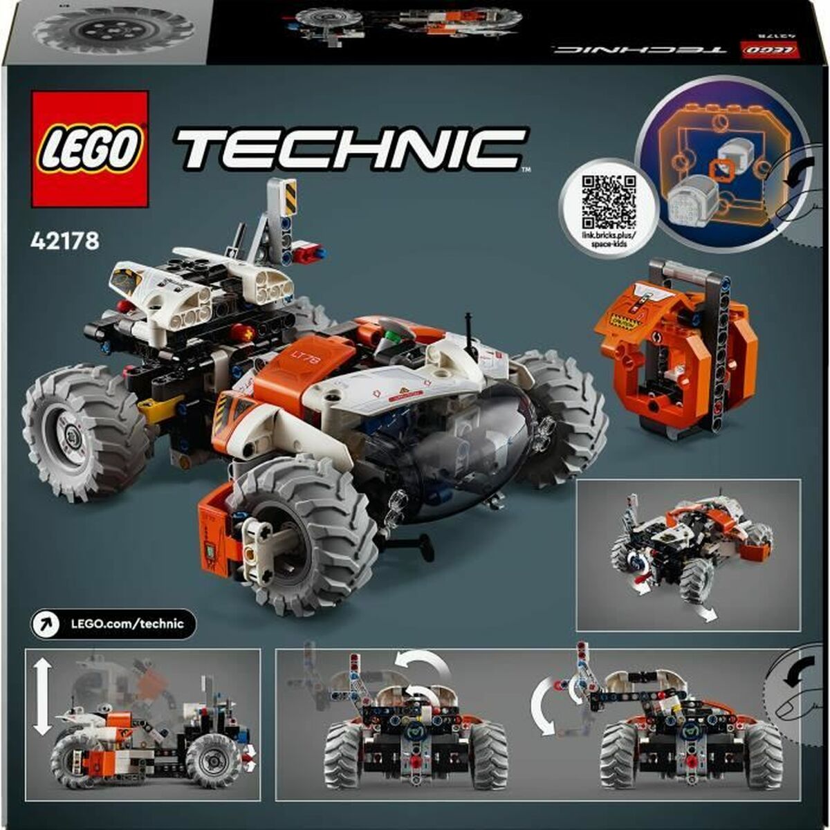 Juego de Construcción Lego Technic 42178 LT78 Surface Space Loader Multicolor