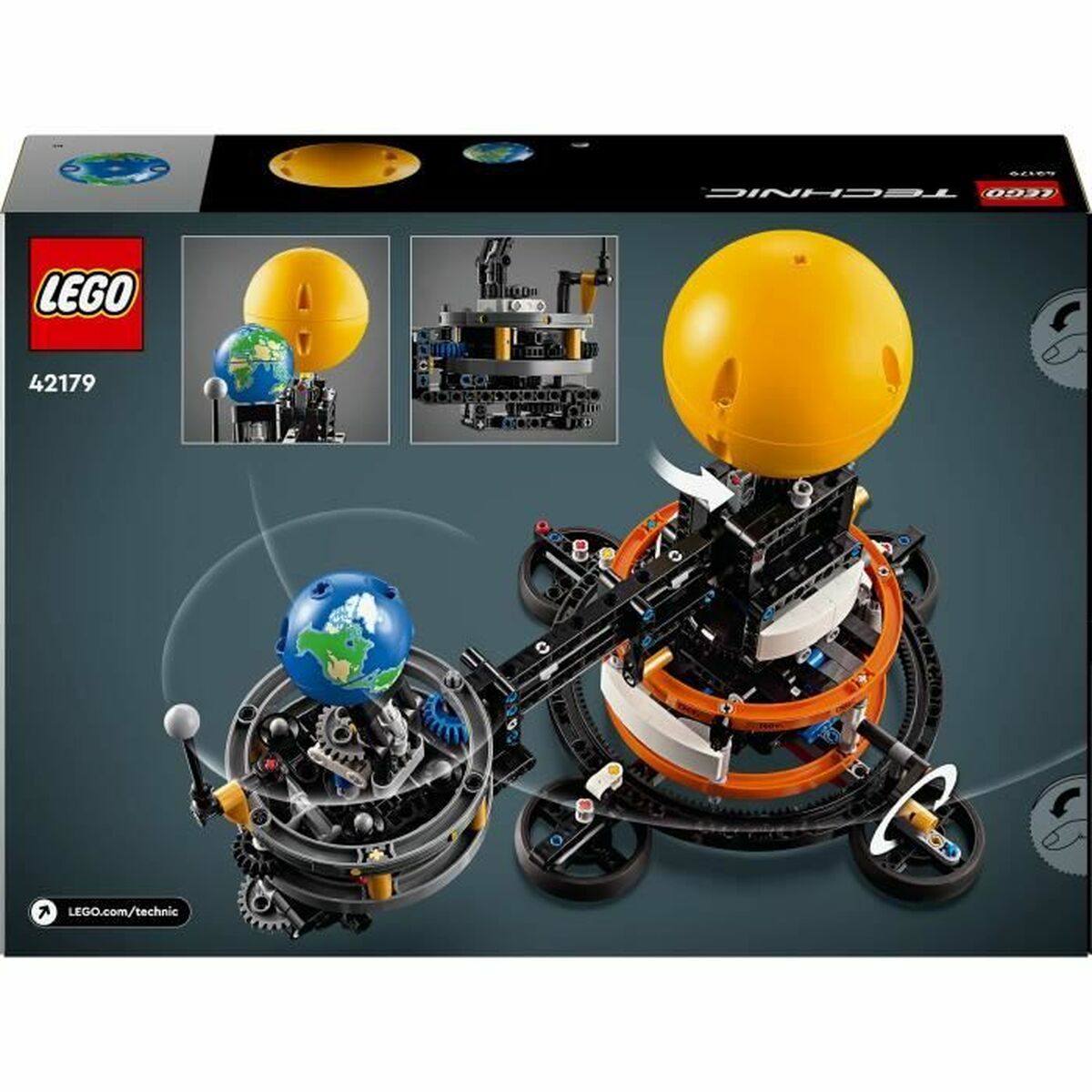 Juego de Construcción Lego Technic 42179 Planet Earth and Moon in Orbit Multicolor