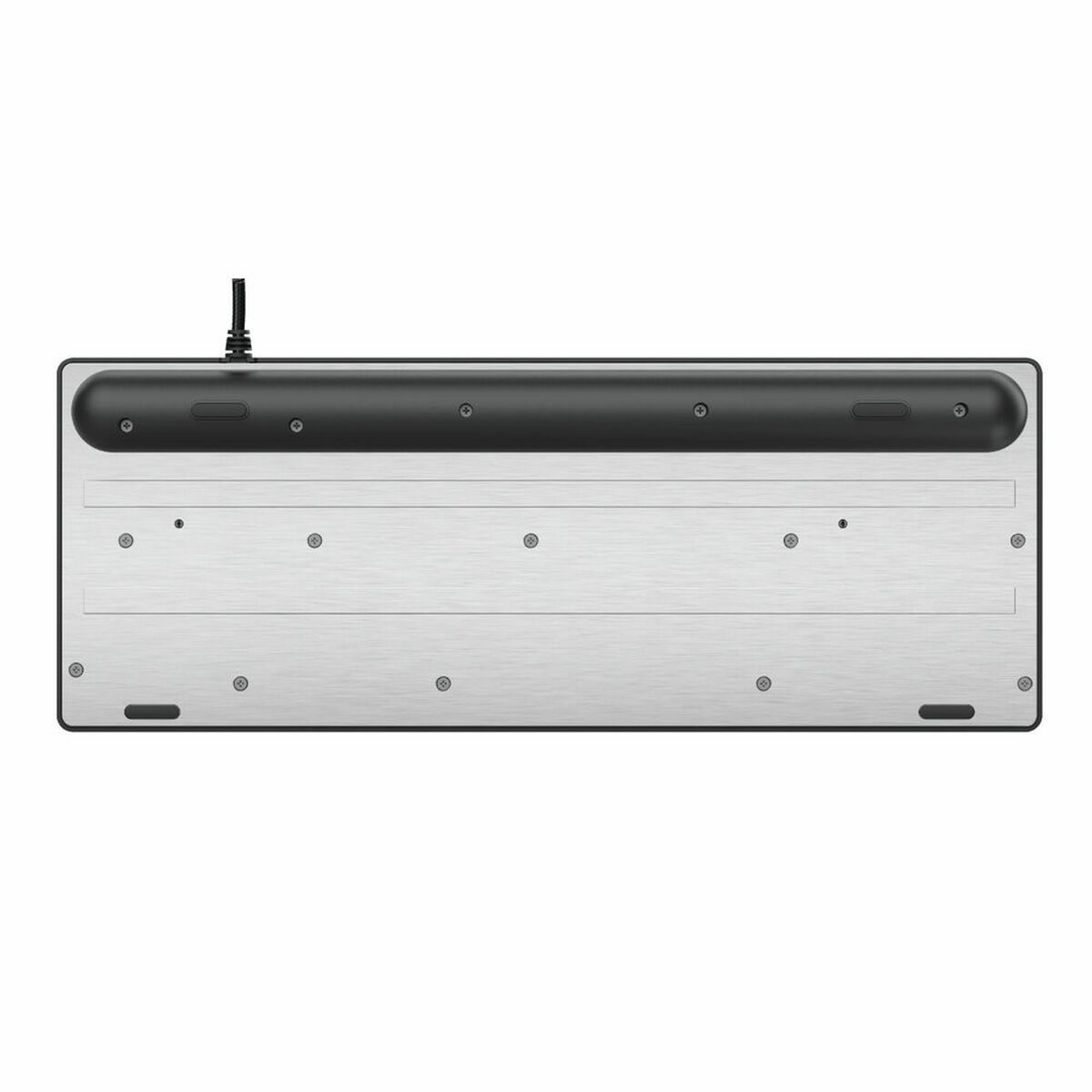 Teclado Trust GXT 833 Thado Negro Plateado Monocromo Multi