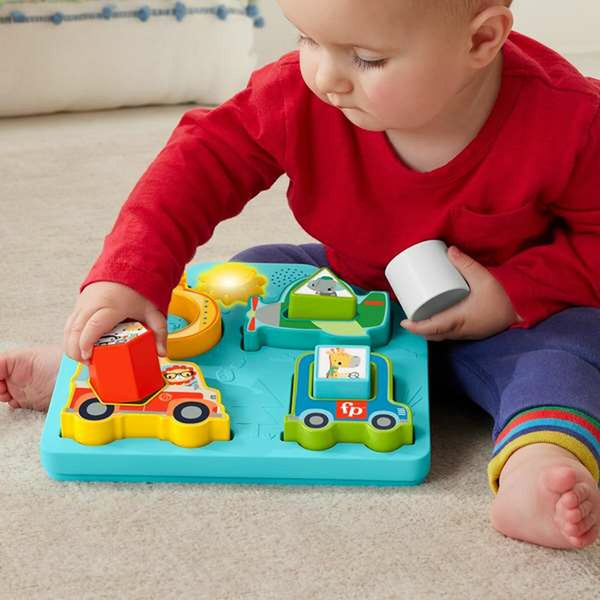 Puzzle Infantil Fisher-Price Vehículos