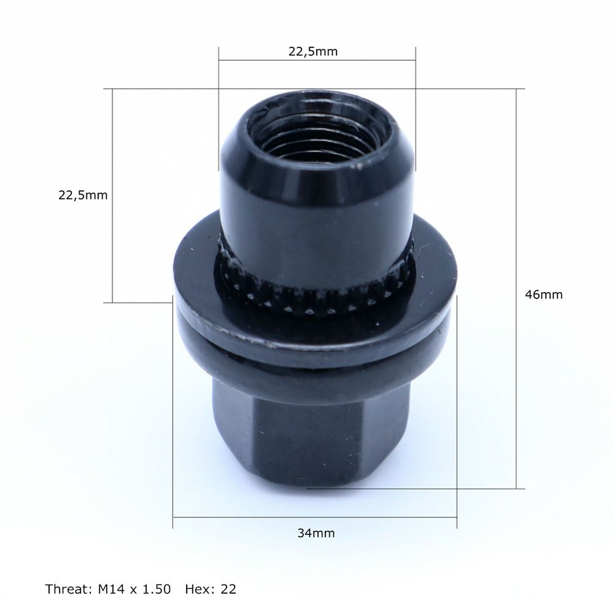 Tuercas de rueda para llantas OMP OMPS09491401 M14 x 1,50 Range Rover (20 Unidades)