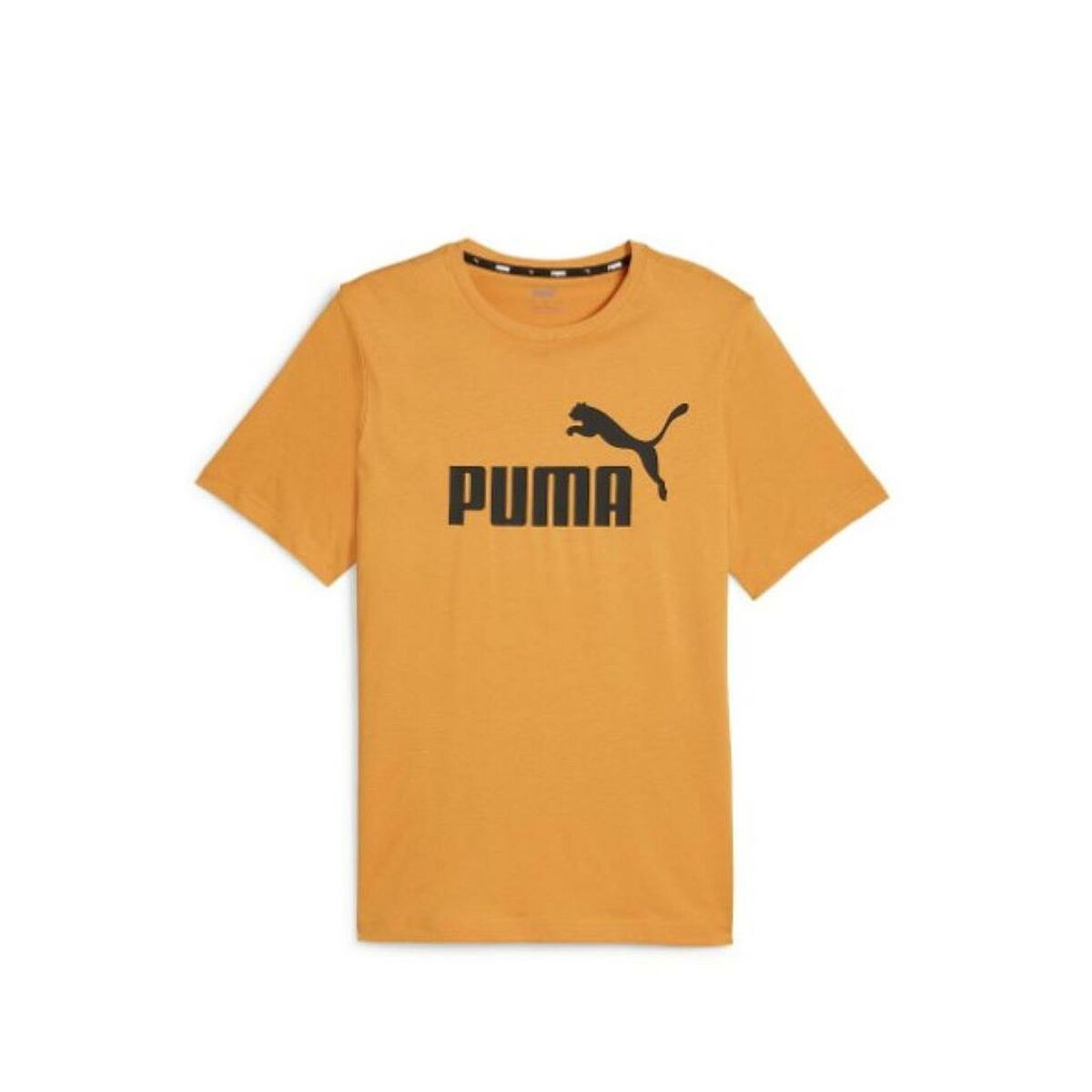 Camiseta de Manga Corta Hombre Puma ESS LOGO TEE 586667 95 Naranja