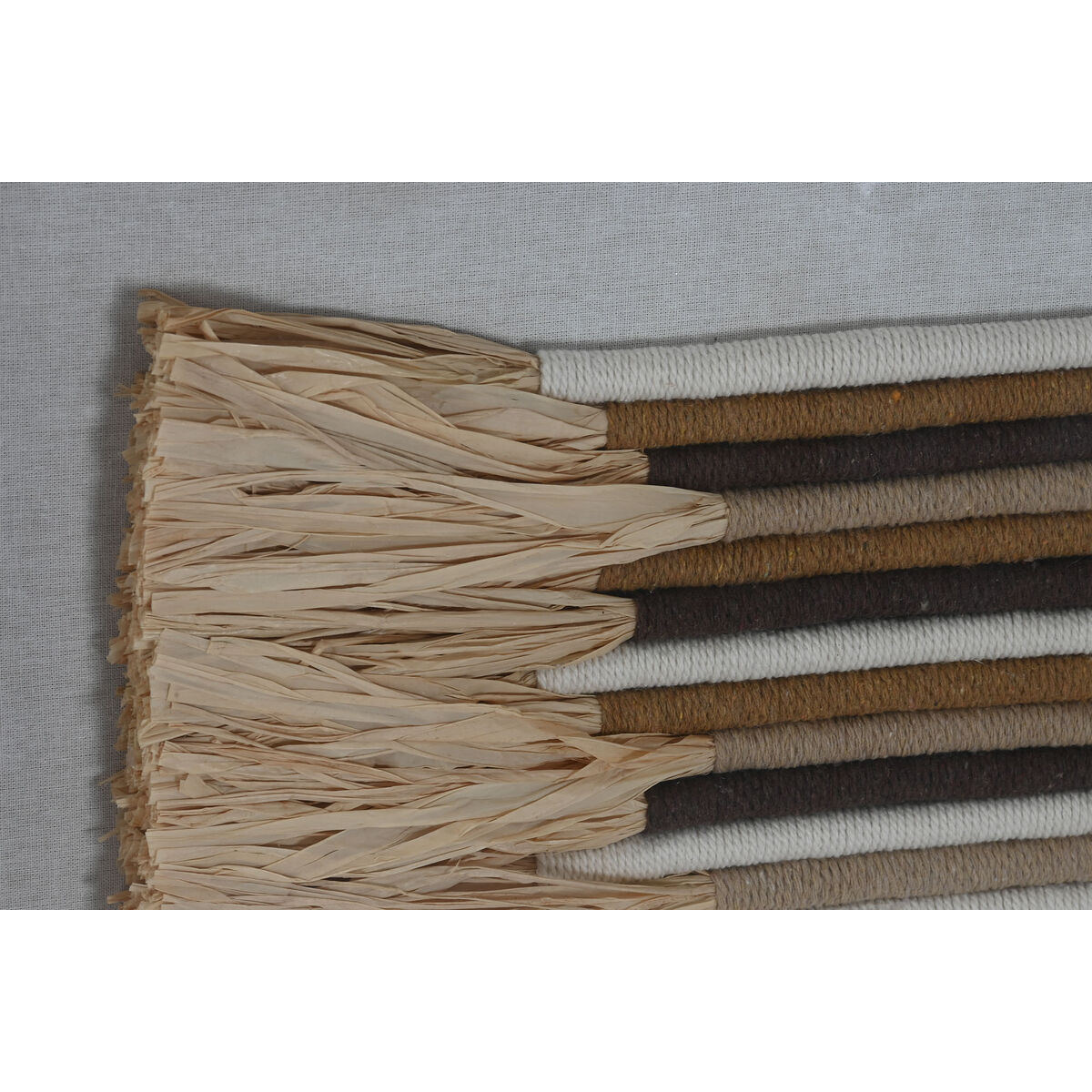 Cuadro 3D Home ESPRIT Rafia Poliestireno 50 x 3 x 70 cm 50 x 3,5 x 70 cm