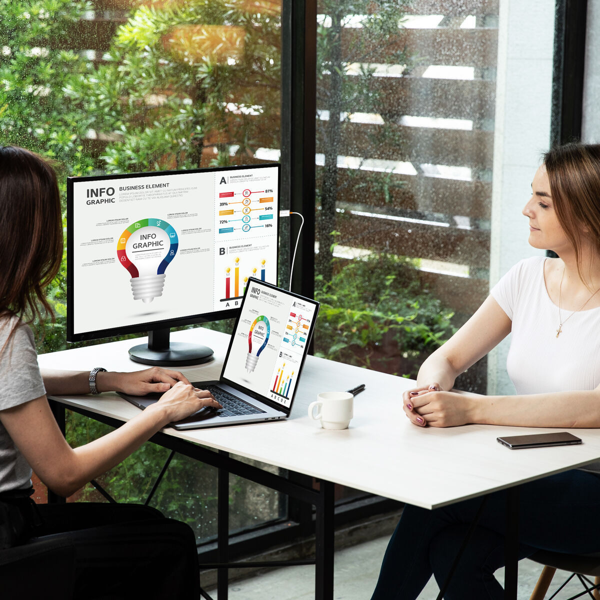 Cable Audio Jack (3,5 mm) j5create JVAW56-N 60 cm