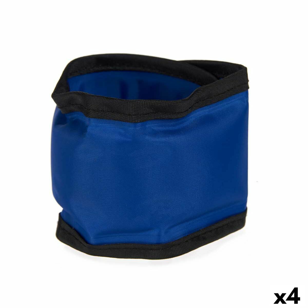 Collar para Perro Mascow Azul Negro Poliéster PVC Gel 6,3 x 1 x 30 cm Refrigerante (4 Unidades)