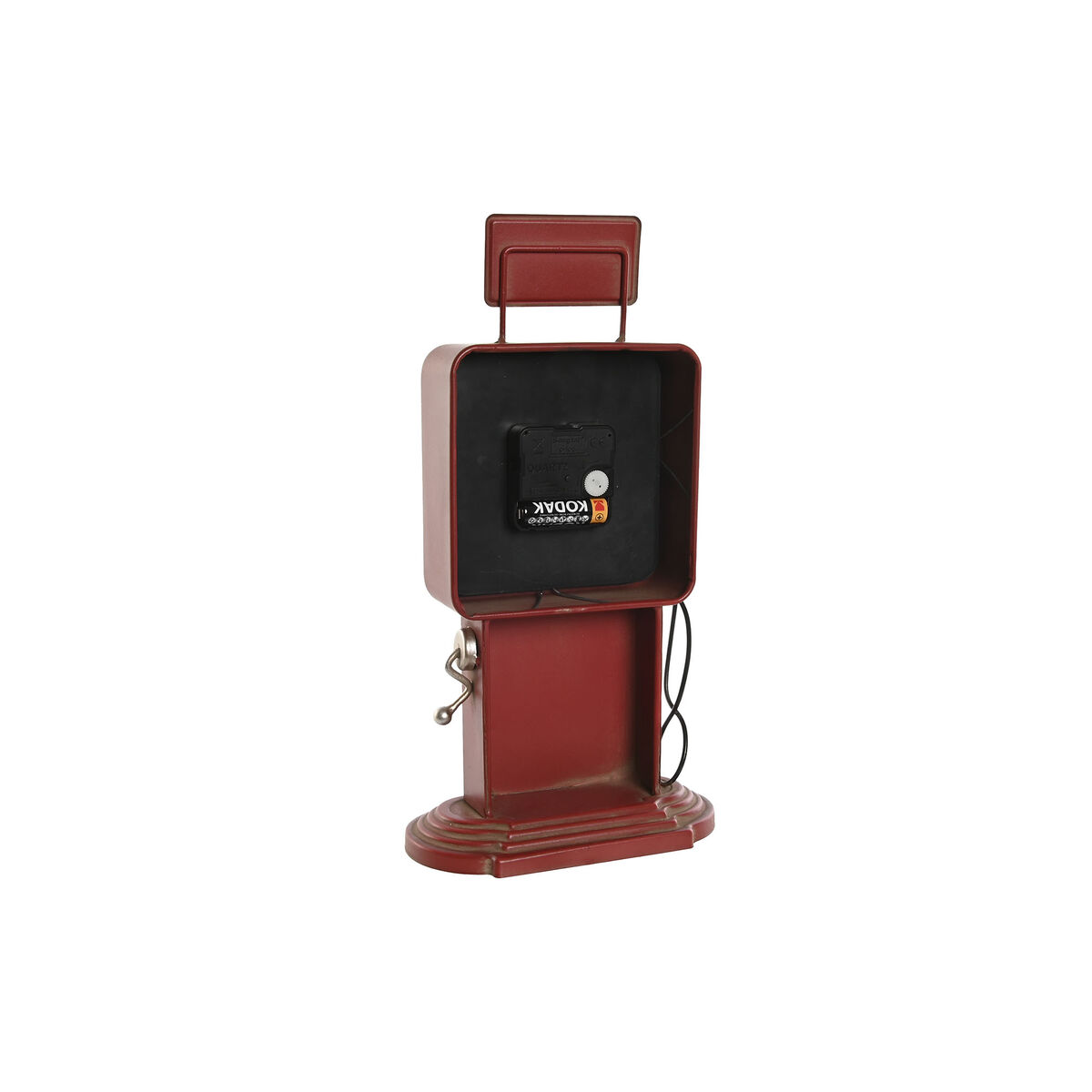 Reloj de Mesa Home ESPRIT Rojo Vintage gasolinera