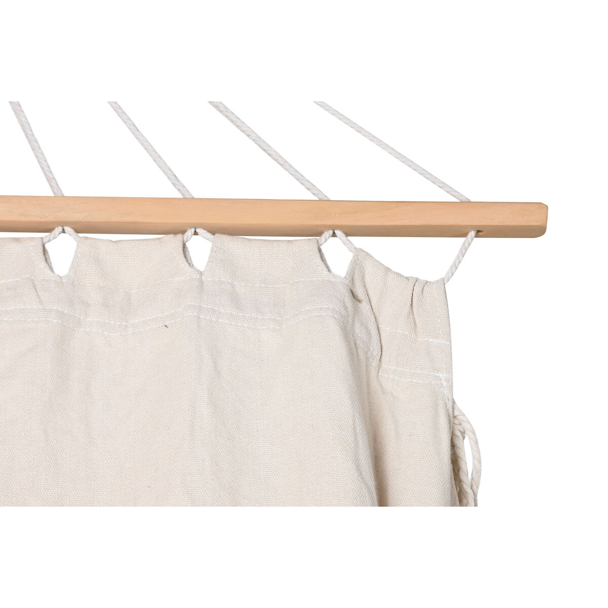 Hamaca Colgante Home ESPRIT Blanco Flecos 200 x 100 x 5 cm