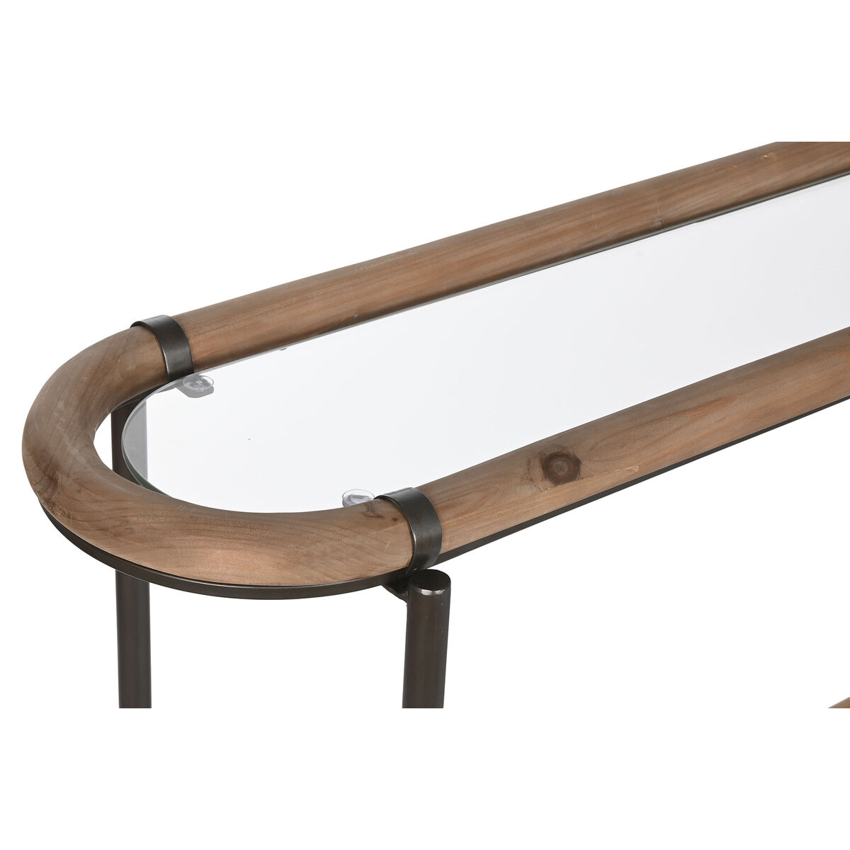 Recibidor Home ESPRIT Negro 131 x 36 x 81 cm