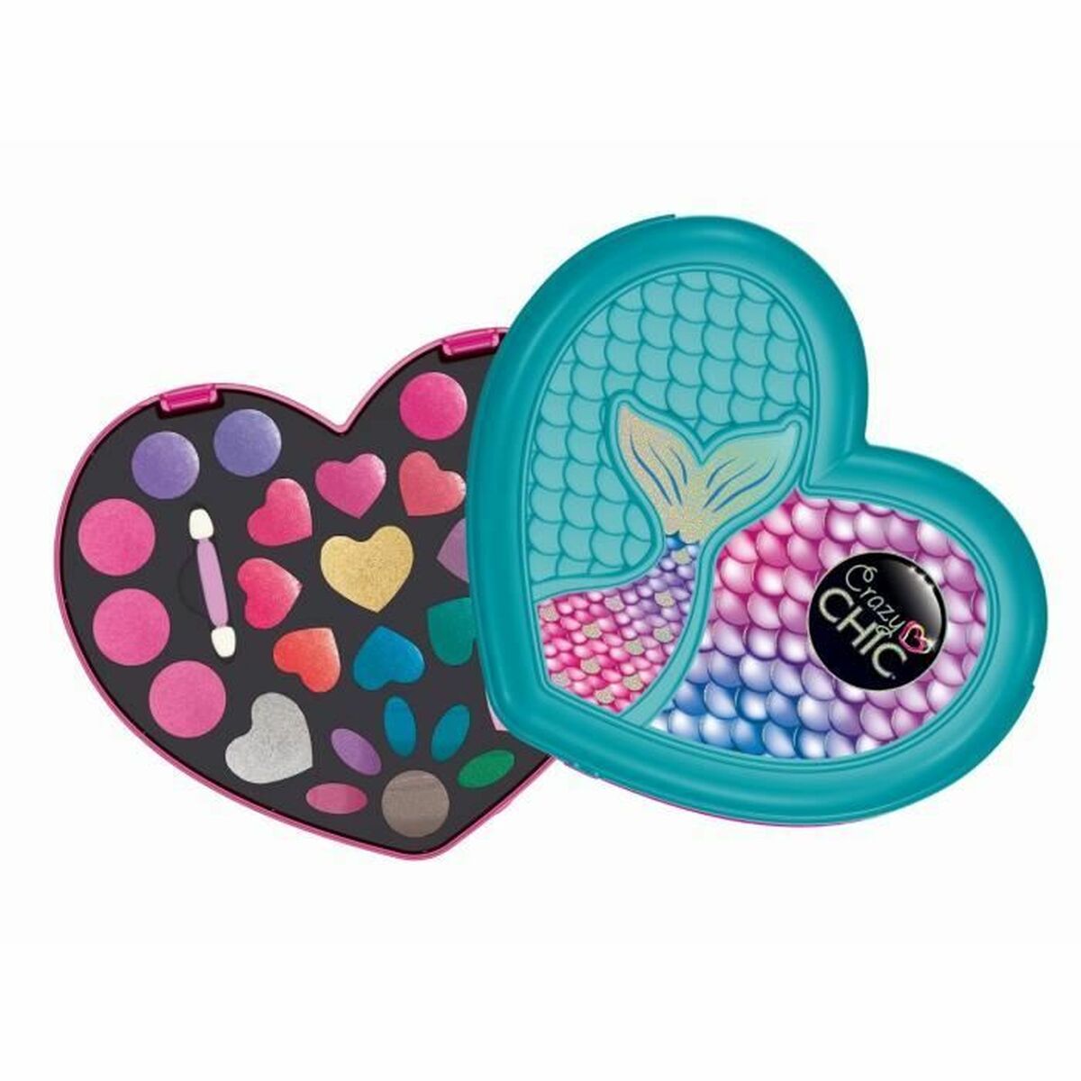 Set de Maquillaje Infantil Clementoni Crazy Chic Beauty Mermaid Make up