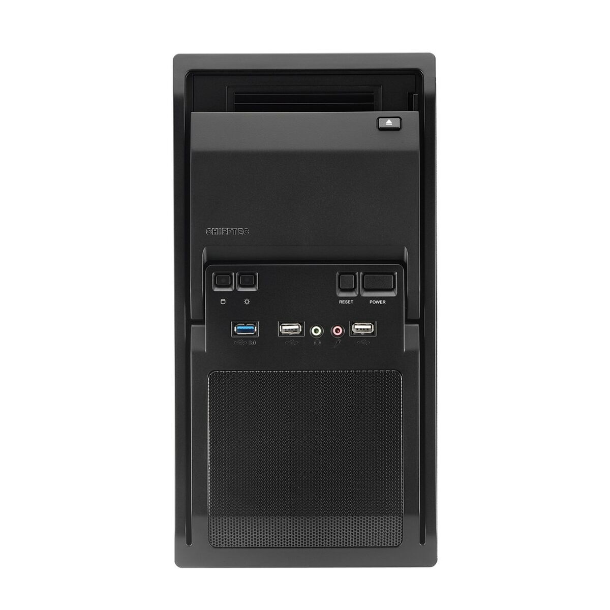 Caja Semitorre ATX Chieftec LT-01B-350GPB Negro