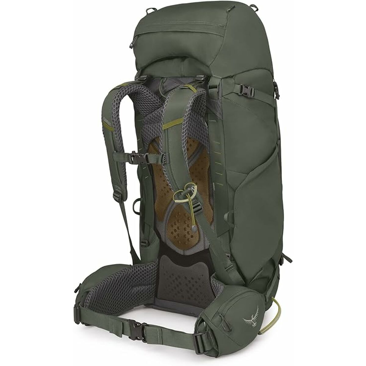 Mochila de Senderismo Osprey Kestrel Verde Caqui 58 L