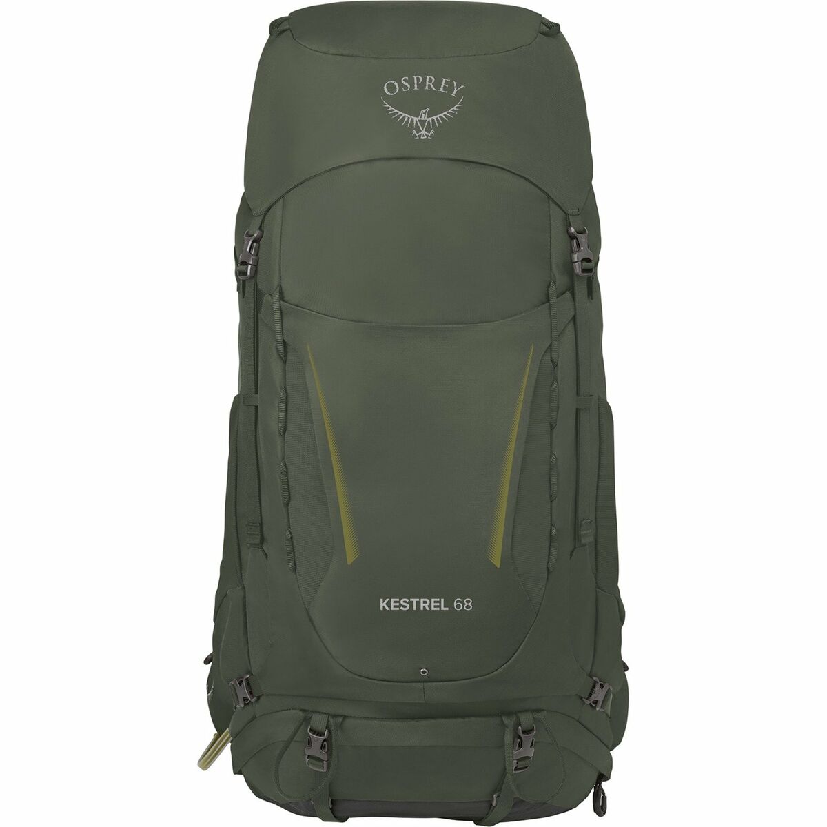 Mochila de Senderismo Osprey Kestrel Caqui 68 L