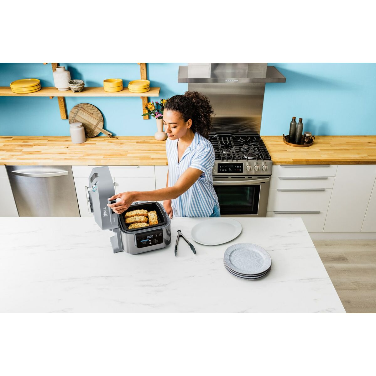 Freidora de Aire NINJA Gris 5,7 L 1,8 kg