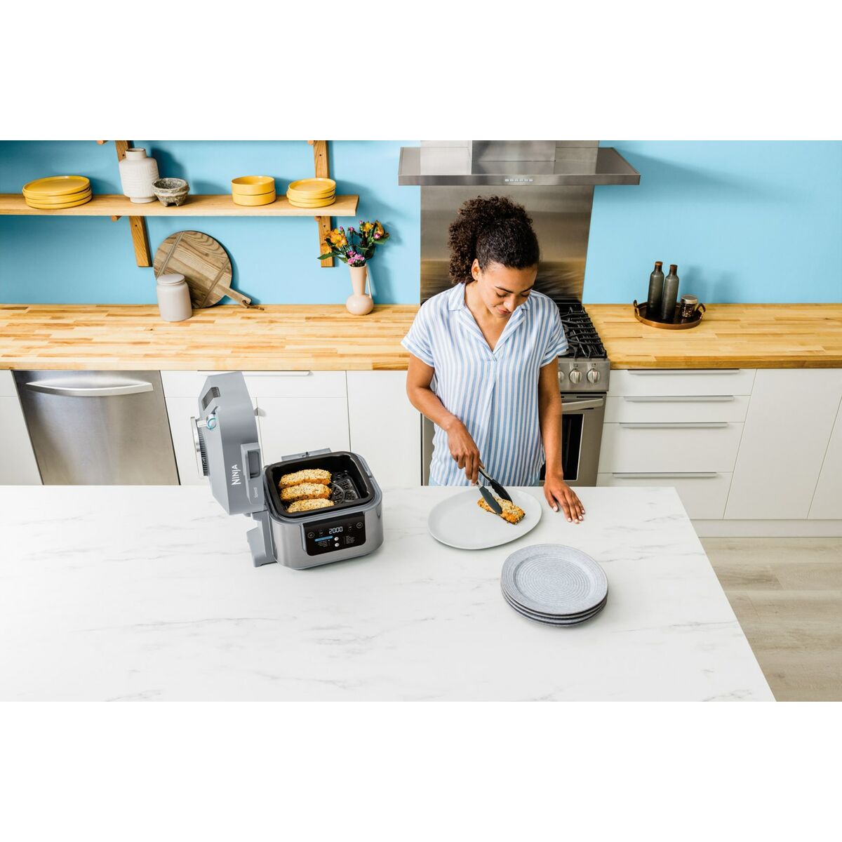 Freidora de Aire NINJA Gris 5,7 L 1,8 kg