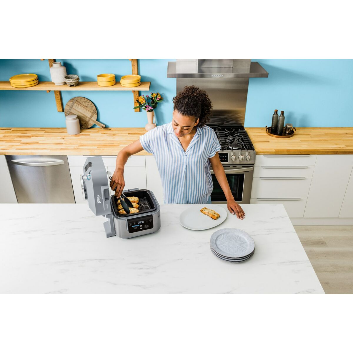 Freidora de Aire NINJA Gris 5,7 L 1,8 kg