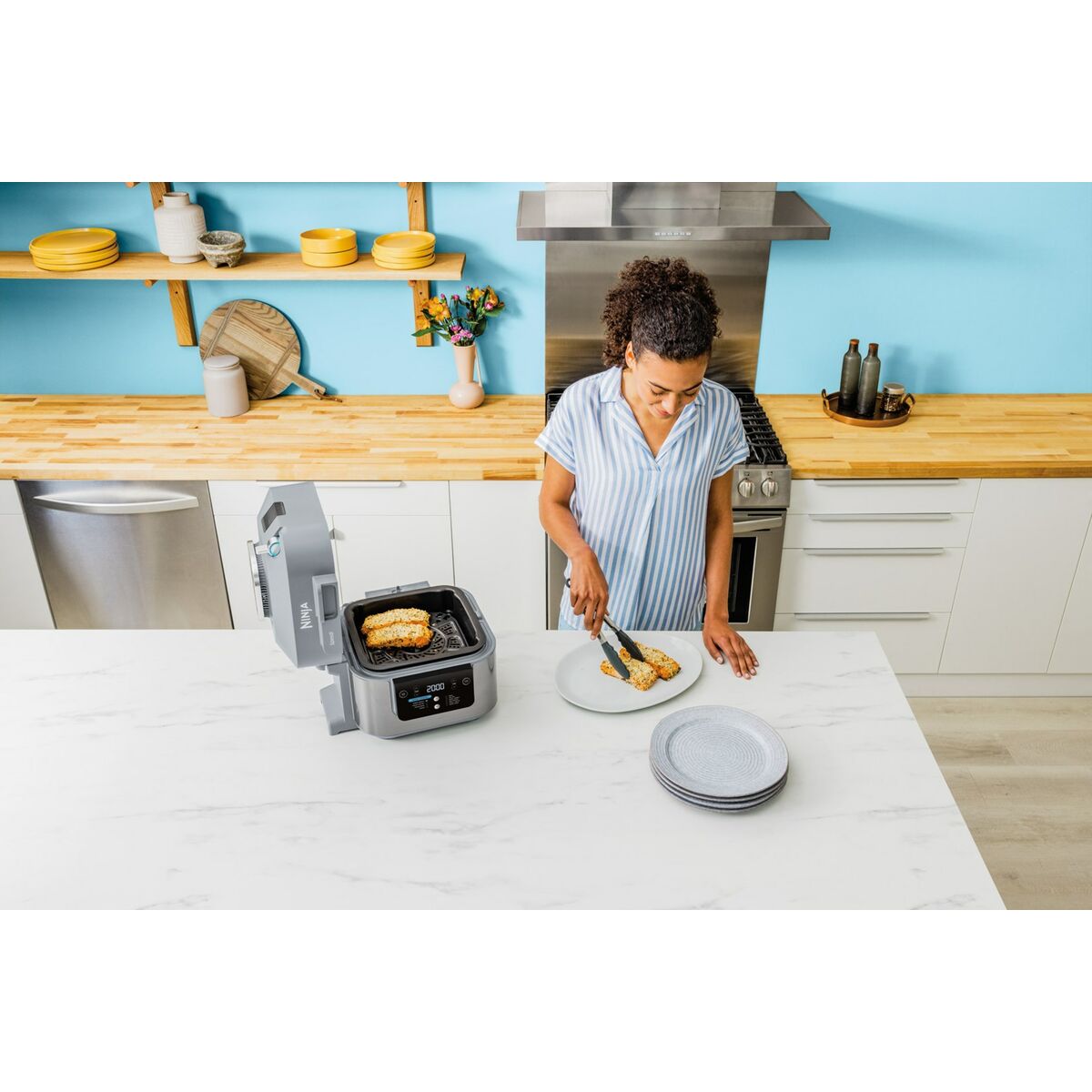 Freidora de Aire NINJA Gris 5,7 L 1,8 kg