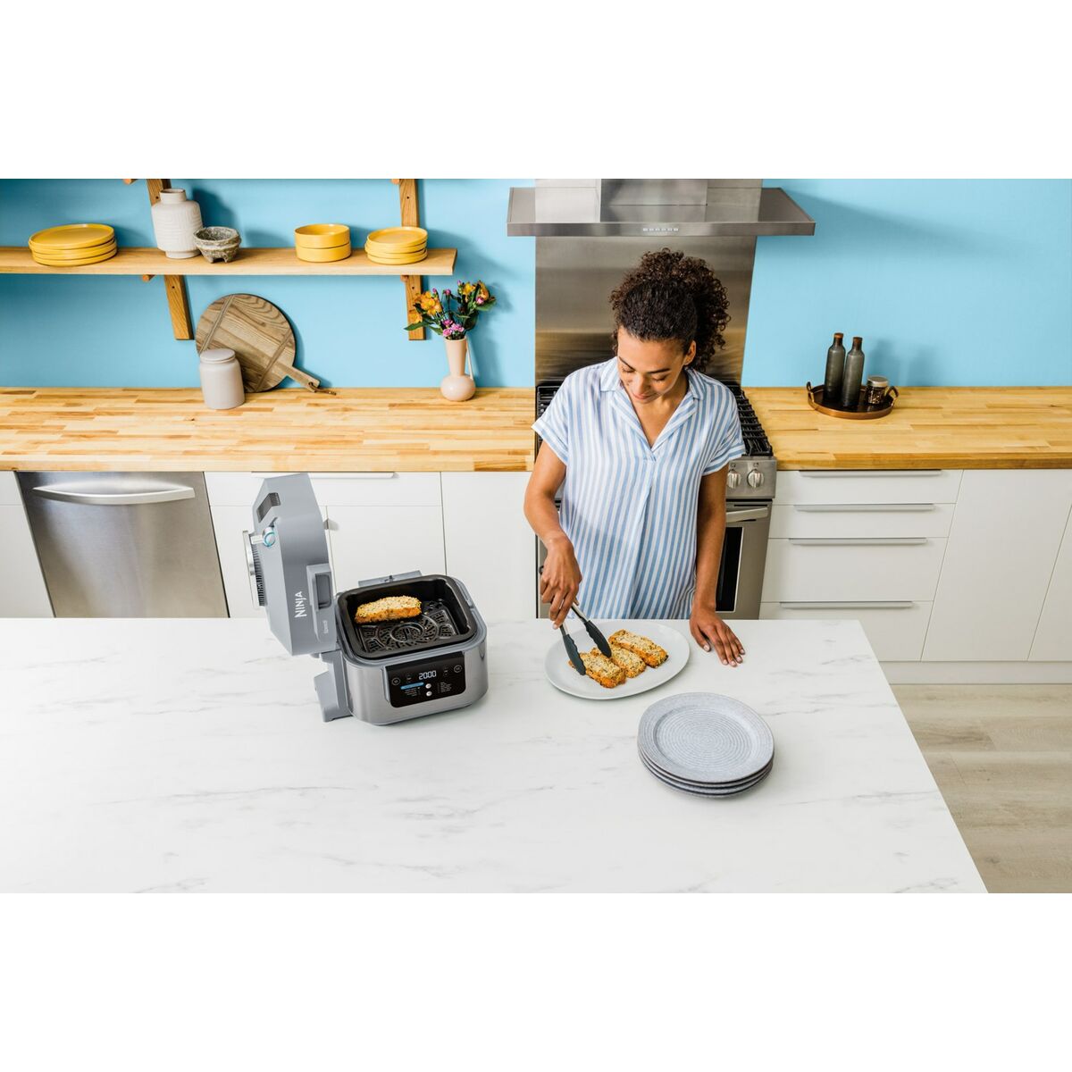 Freidora de Aire NINJA Gris 5,7 L 1,8 kg