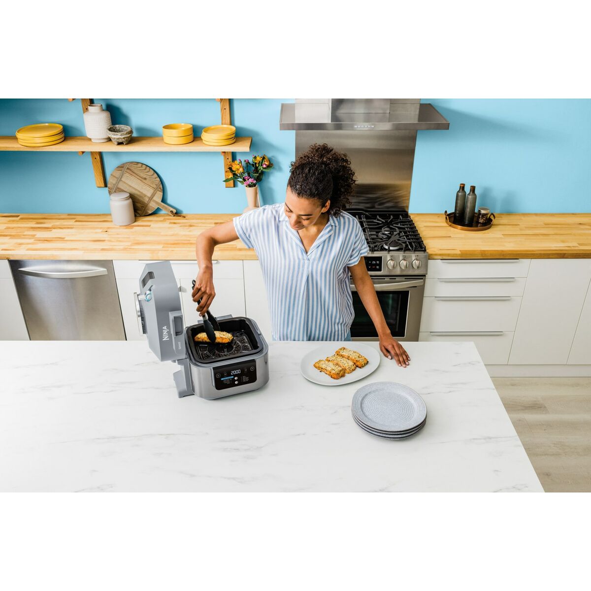 Freidora de Aire NINJA Gris 5,7 L 1,8 kg