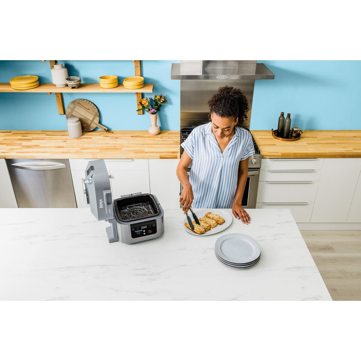 Freidora de Aire NINJA Gris 5,7 L 1,8 kg