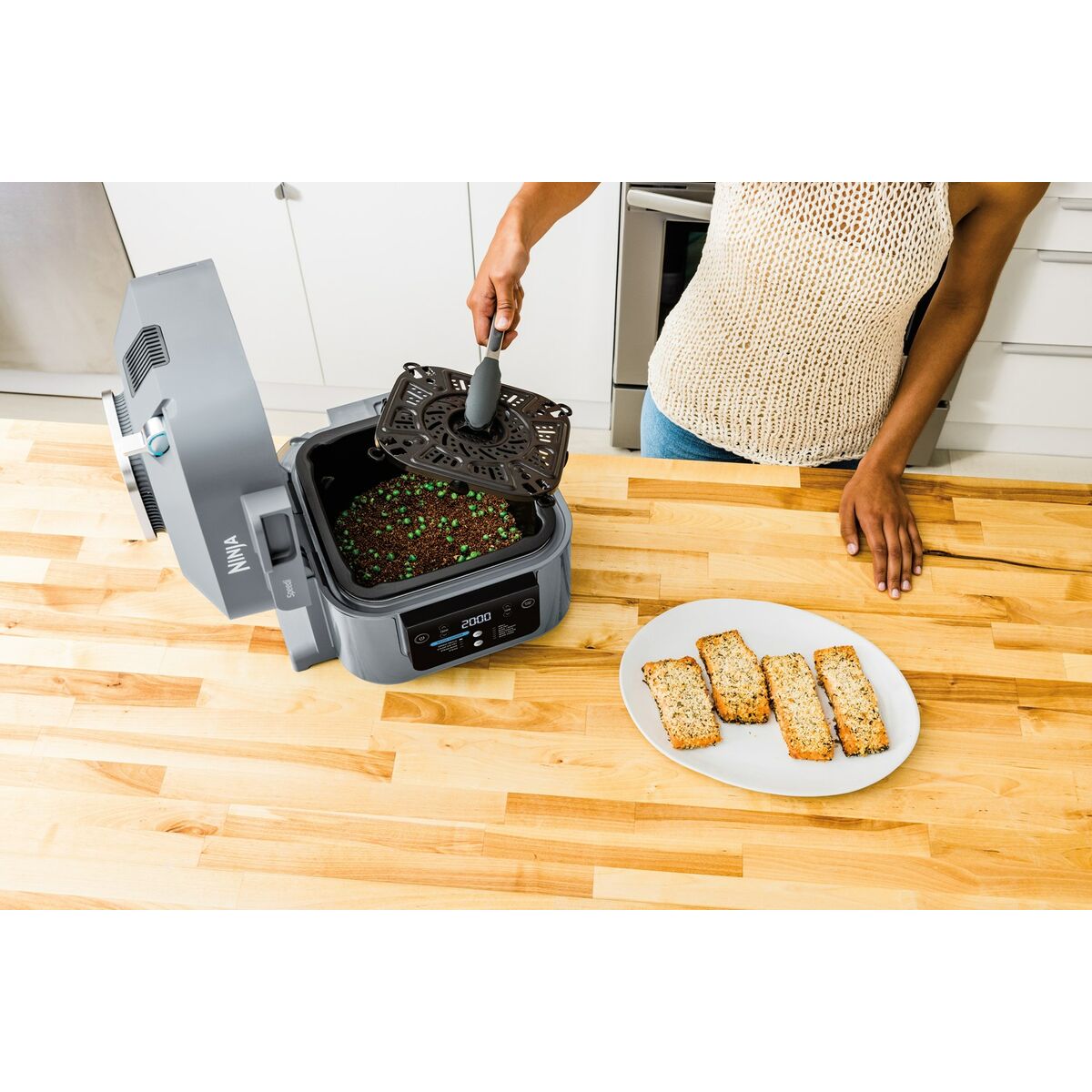 Freidora de Aire NINJA Gris 5,7 L 1,8 kg