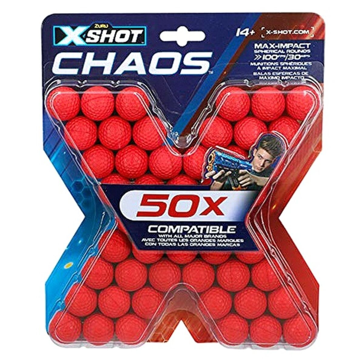 Recambio de Bolas para Pistola Zuru (50 pcs)