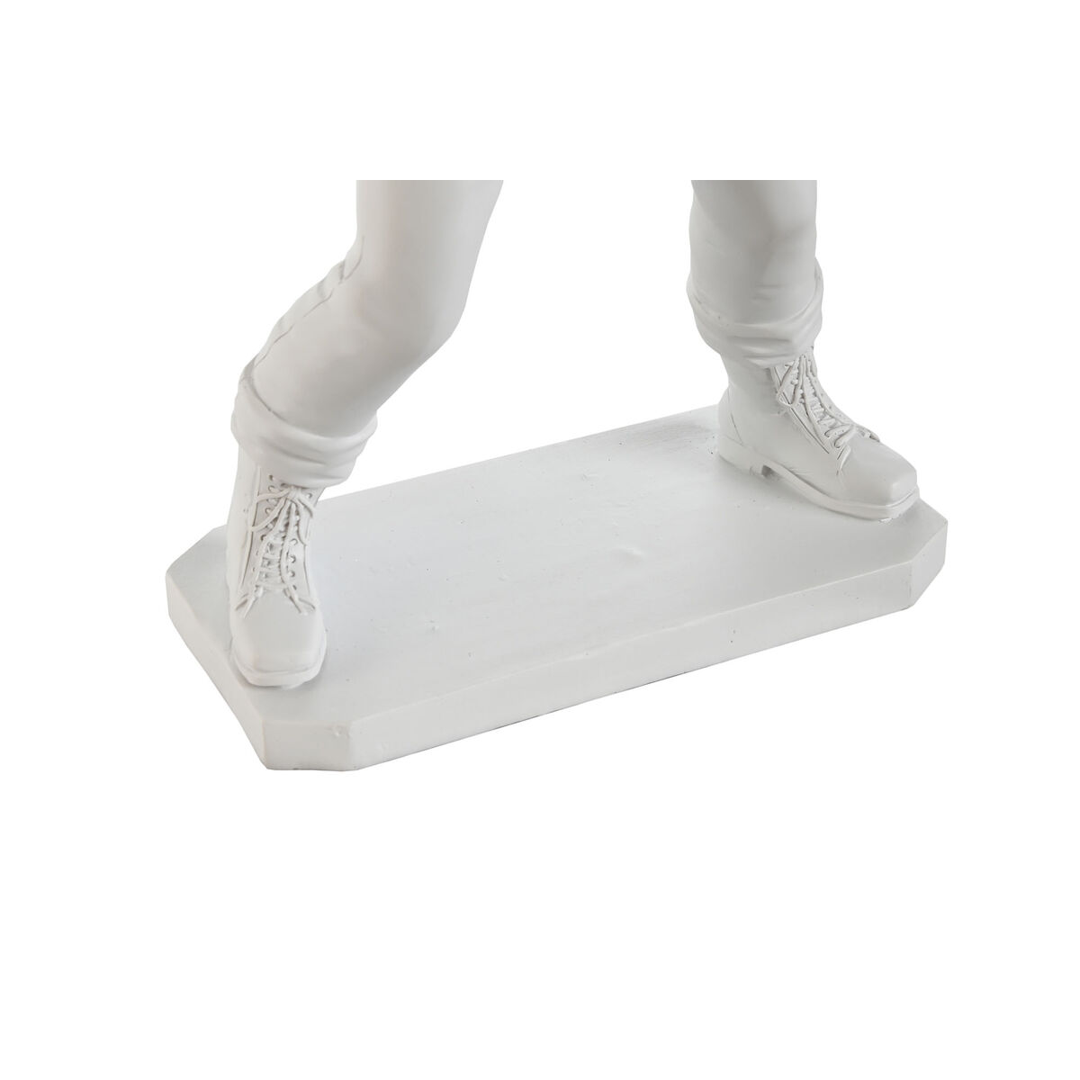 Figura Decorativa Home ESPRIT Blanco Dorado 23 x 12 x 40 cm