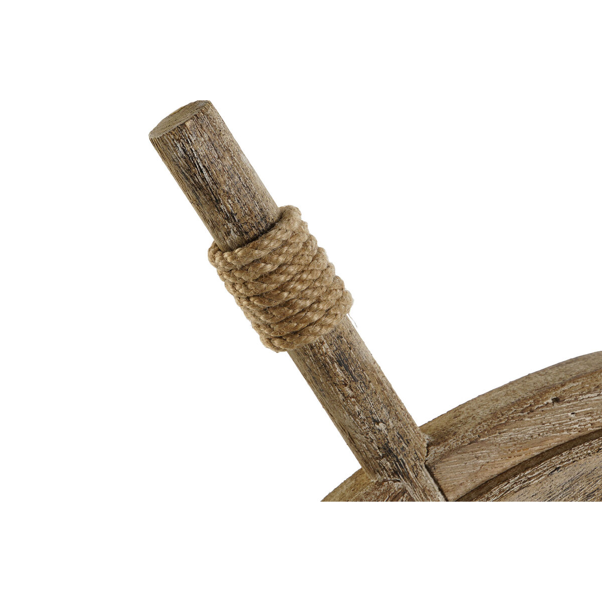 Decoración de Pared Home ESPRIT Natural Timón Acabado envejecido 75 x 4 x 66 cm