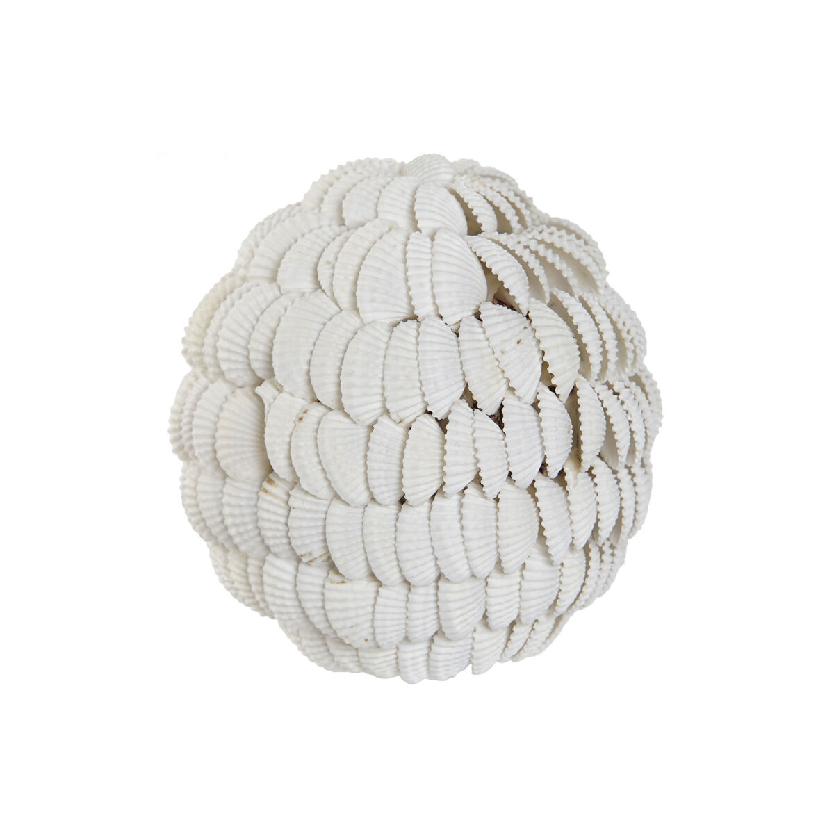 Bola Decorativa Home ESPRIT Blanco 9 x 9 x 9 cm